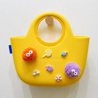 Sac Loupi jaune avec charms kawaii